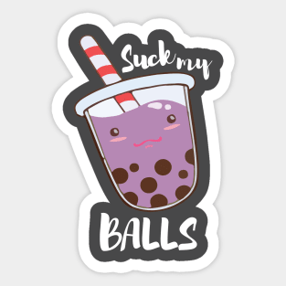 Suck My Balls Taro Sticker